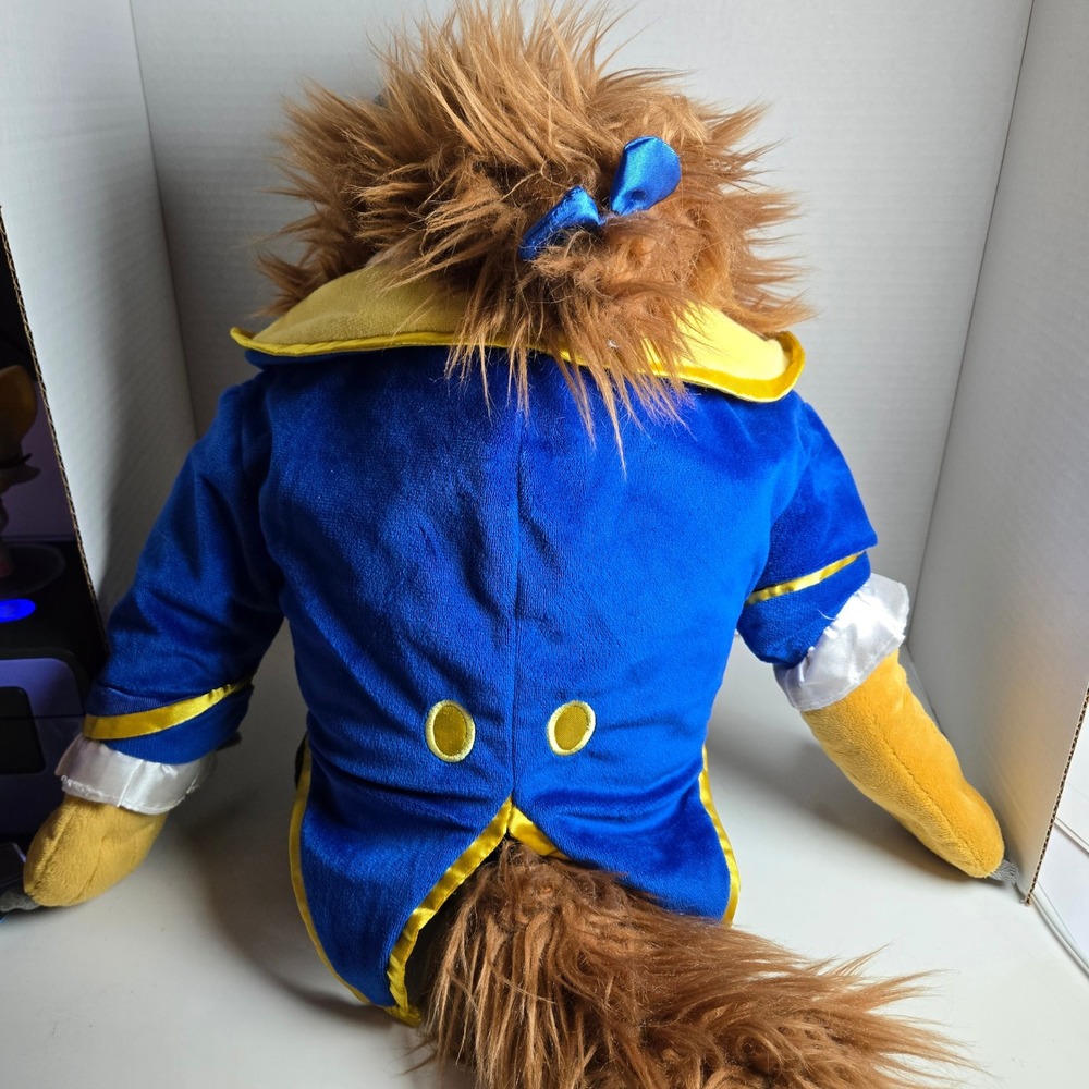 Disney Parks Authentic Original Jumbo Plush Large 20" Beauty & The Beast Plush - Picture 4 of 5